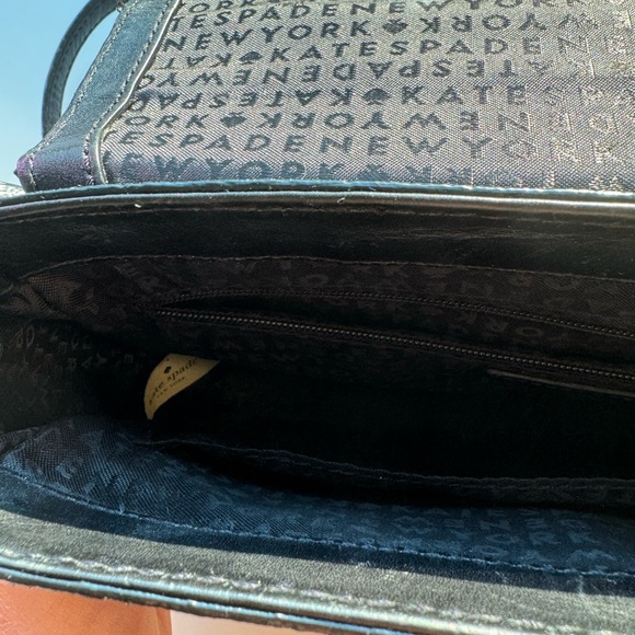 Kate Spade Black Multicolored Sparkly Top Handle Crossbody Purse - Picture 5 of 5